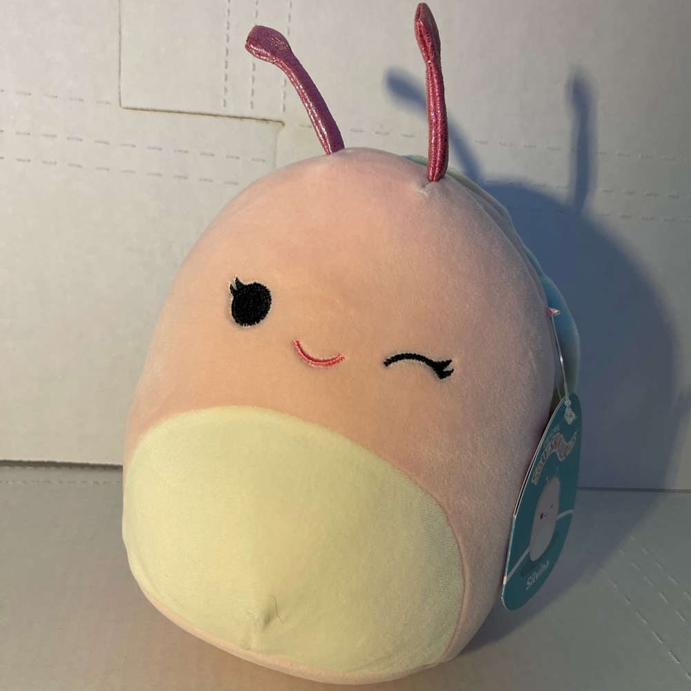 Squishmallow KellyToy - Silvina The Sea Snail - 8 Inch NWT